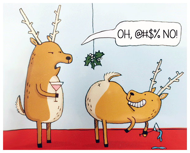 Mistletoe And The Reindeer