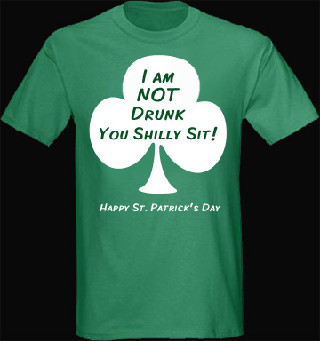 T-Shirt: So an Irishman Walks Out of a Bar - Yes, it CAN HAPPEN!