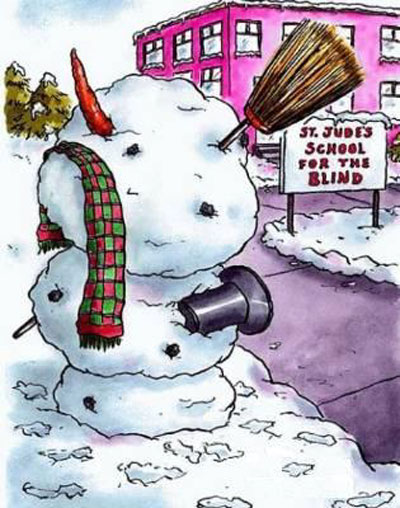 the Blind Snowman