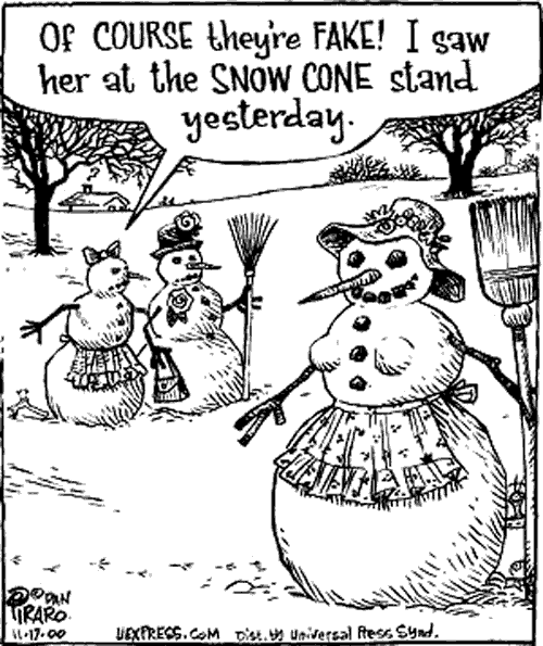 Snow Cone Woman