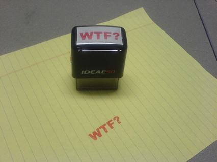 WTF Office Stamp